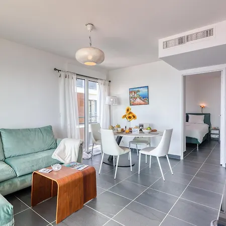 Apartmán Krystal Palace - Splendid Sea View - Happy Beausoleil